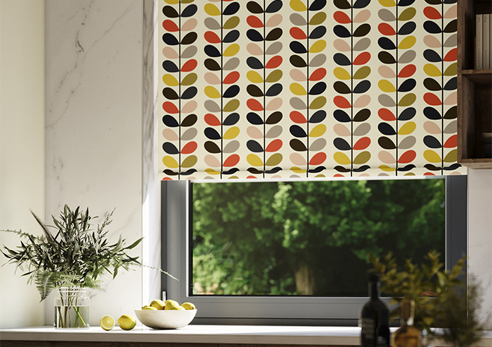 Orla Kiely Multi Stem, Tomato - Roller Blind - Image 5